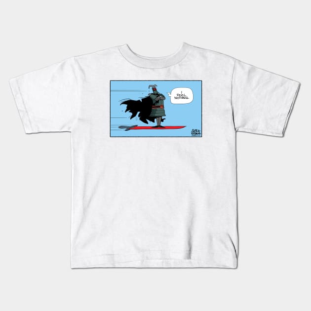 Lord Edgegod feels nothing Kids T-Shirt by Slack Wyrm